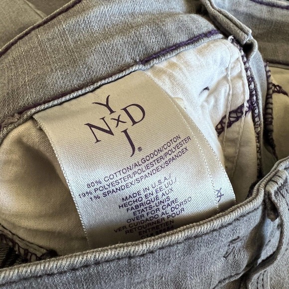 Not Your Daughter Jeans Grey Skinny Jeans Lift Tuck Technology Size 2 - Picture 9 of 10